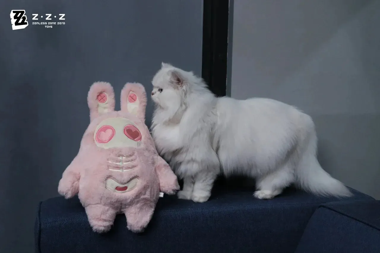 Zenless Zone Zero Toys Bangboo Plush Toys - ZZZ Game Rose Bangboo Plushies, Perfect for Valentine’s Day Gift